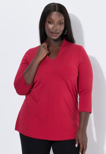 Майка с рукавом три четверти