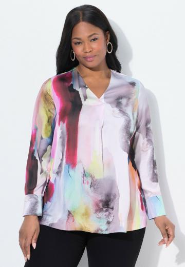 Шелковая блузка