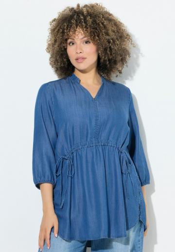 Длинная блузка