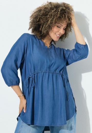 Длинная блузка