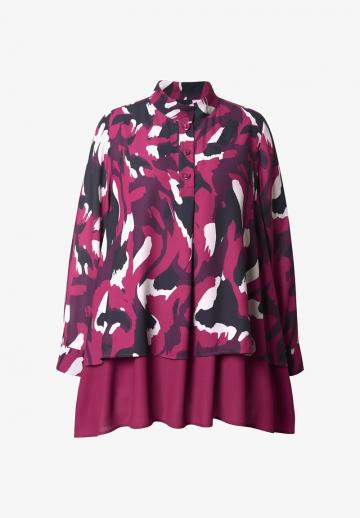 Длинная блузка