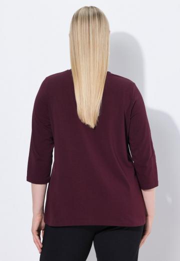 Майка с рукавом три четверти