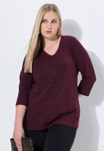 Майка с рукавом три четверти