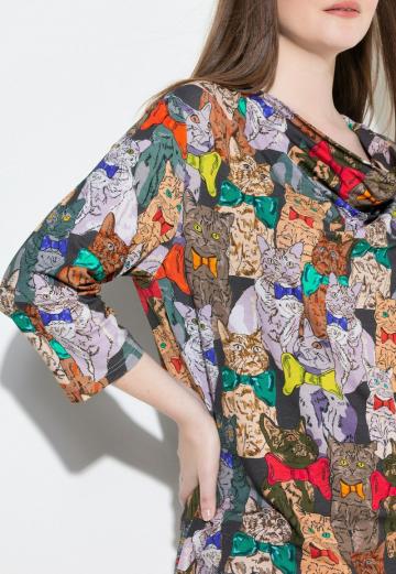 Майка с рукавом три четверти