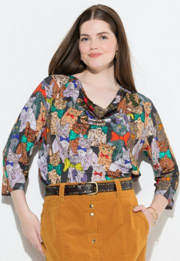 Майка с рукавом три четверти