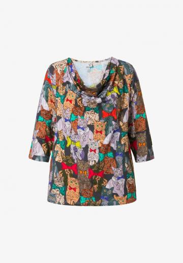 Майка с рукавом три четверти