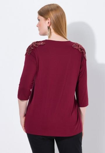 Майка с рукавом три четверти