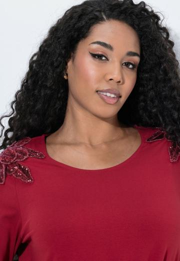 Майка с рукавом три четверти