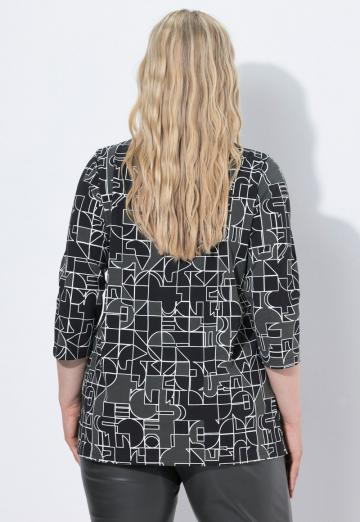 Майка с рукавом три четверти