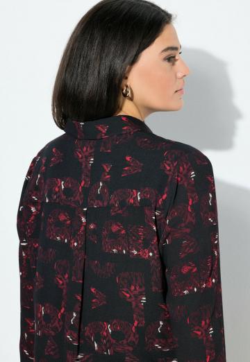 Длинная блузка