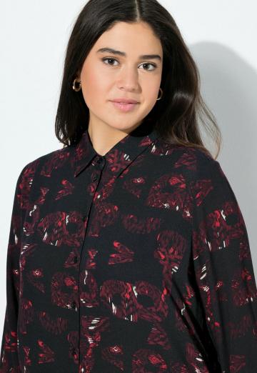 Длинная блузка