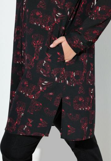 Длинная блузка