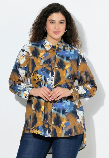 Длинная блузка