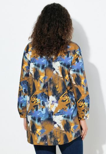 Длинная блузка