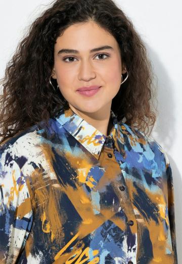 Длинная блузка