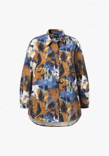 Длинная блузка