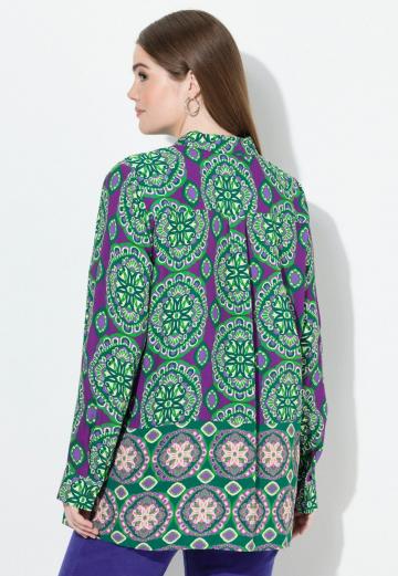 Длинная блузка