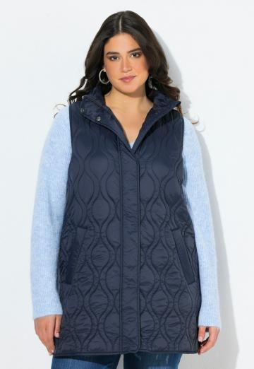 Длинный жилет