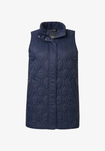 Длинный жилет