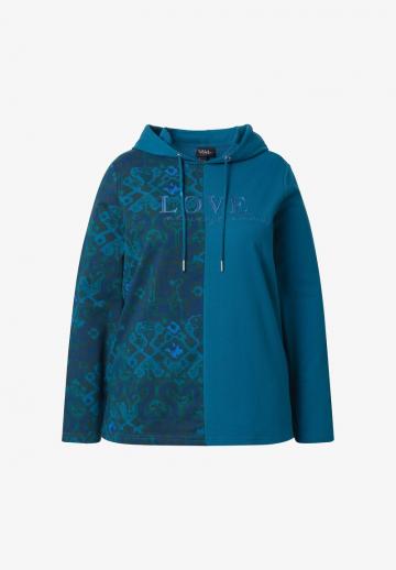 Пуловер с капюшоном