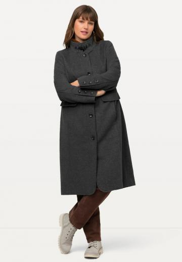 Шерстяное пальто