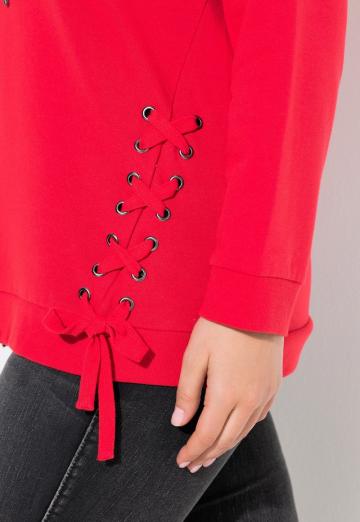 Пуловер с капюшоном