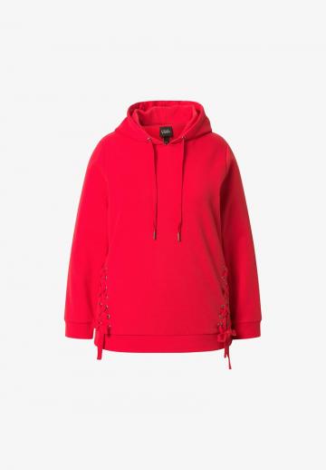 Пуловер с капюшоном