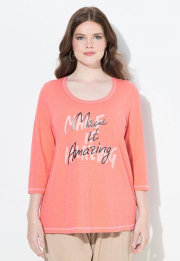 Майка с рукавом три четверти