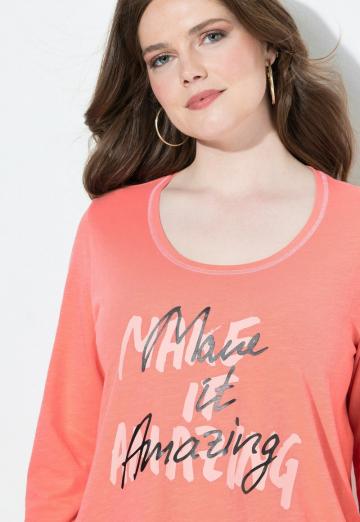 Майка с рукавом три четверти