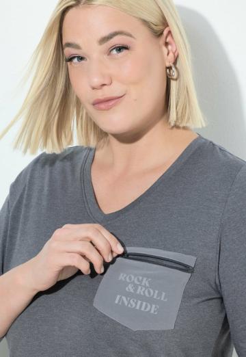 Майка с рукавом три четверти