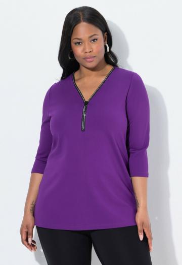 Майка с рукавом три четверти