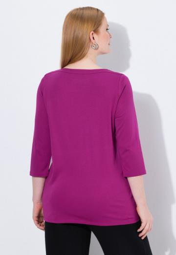 Майка с рукавом три четверти