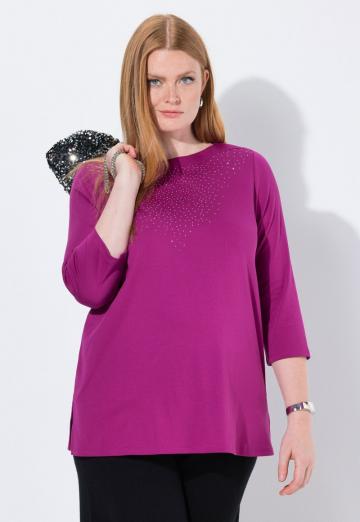 Майка с рукавом три четверти