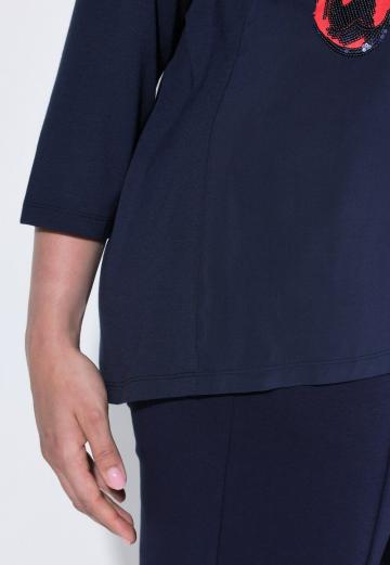 Майка с рукавом три четверти