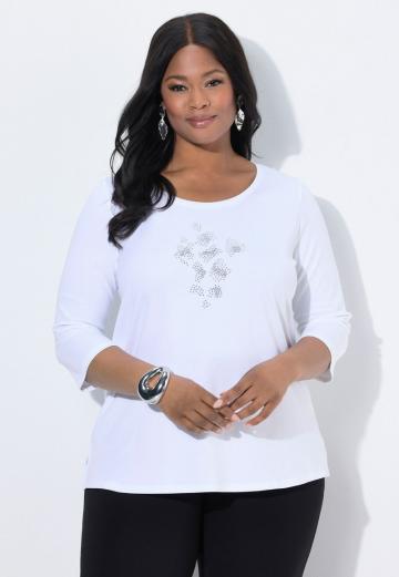 Майка с рукавом три четверти