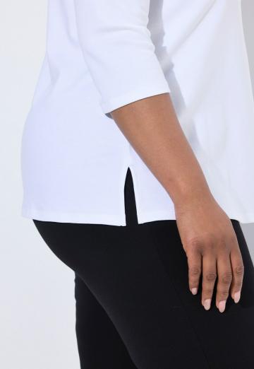 Майка с рукавом три четверти