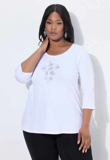 Майка с рукавом три четверти