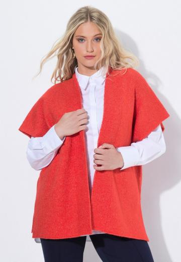 Длинный жилет