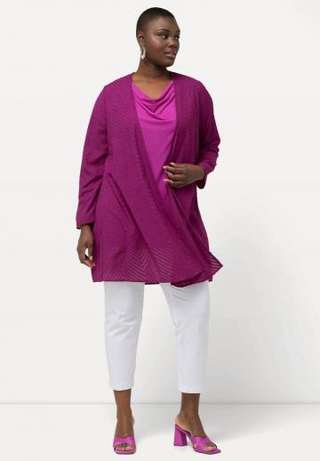 Длинный жилет