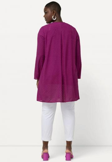 Длинный жилет