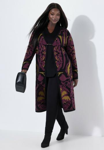 Длинный кардиган