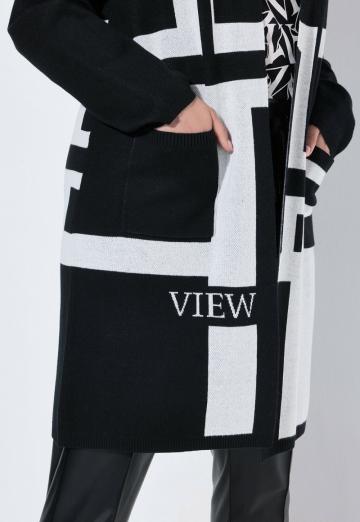 Длинный кардиган