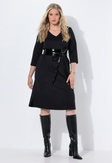 Вязаное платье