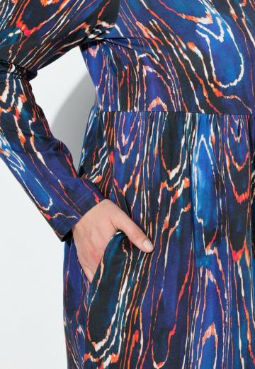 Вязаное платье