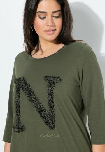 Майка с рукавом три четверти