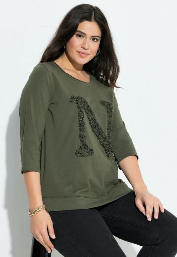 Майка с рукавом три четверти