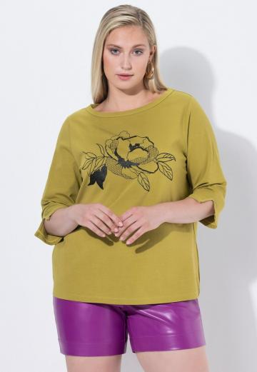 Майка с рукавом три четверти