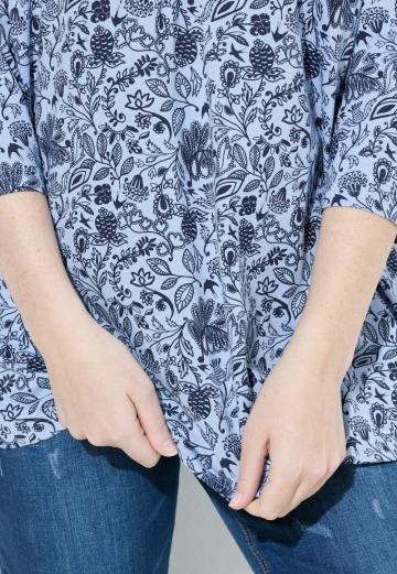 Майка с рукавом три четверти