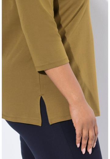 Майка с рукавом три четверти