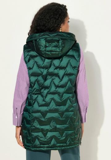 Длинный жилет